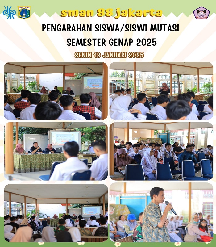 Pengarahan Siswa Siswi Mutasi Semester Genap 2025