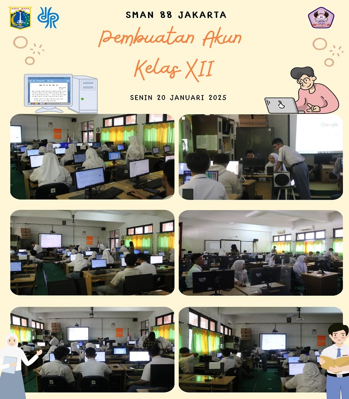 Pembuatan Akun Kelas XII