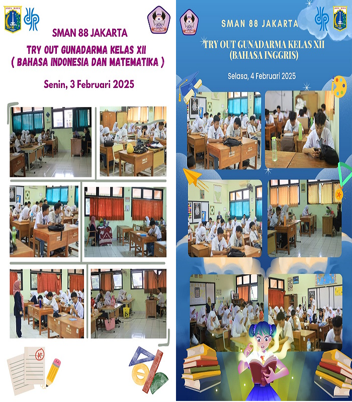 Try Out Gunadarma Kelas XII
