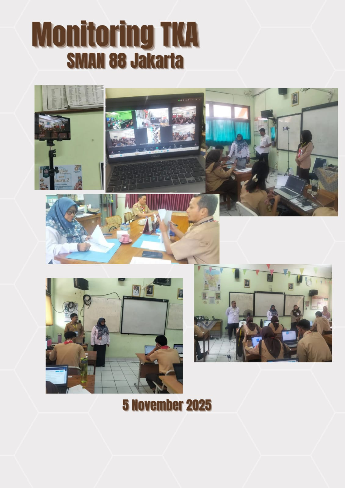 PELAKSANAAN TKA SMAN 88 JAKARTA