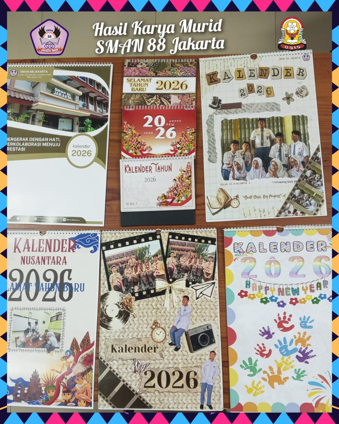 HASIL KARYA MURID SMAN 88 JAKARTA