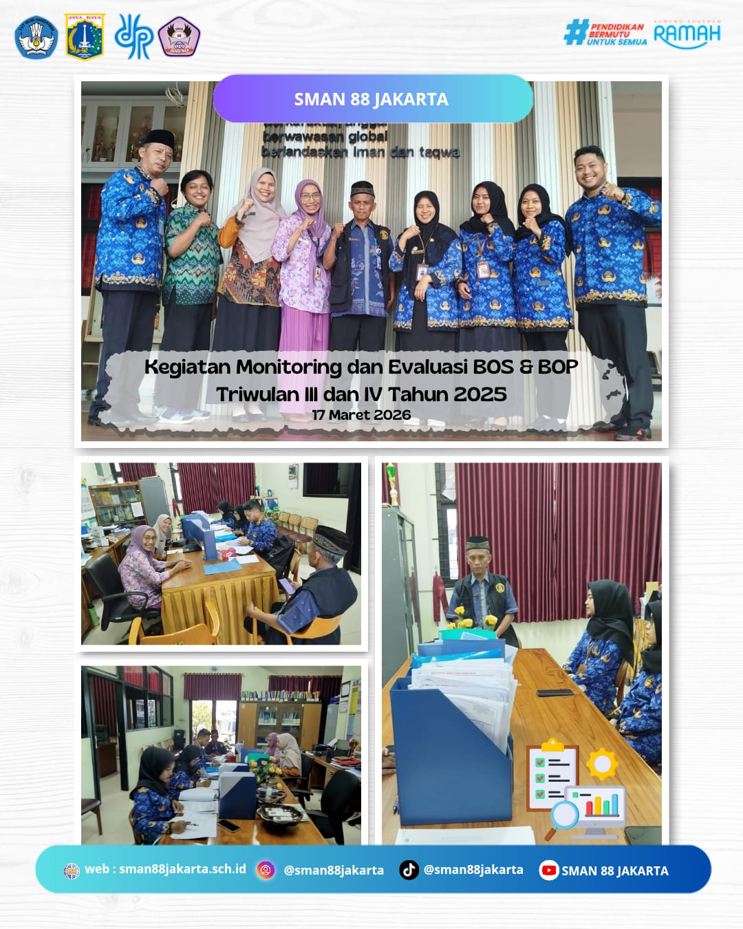 MONITORING TATA KELOLA DANA BOS DAN BOP TW III dan IV 2025