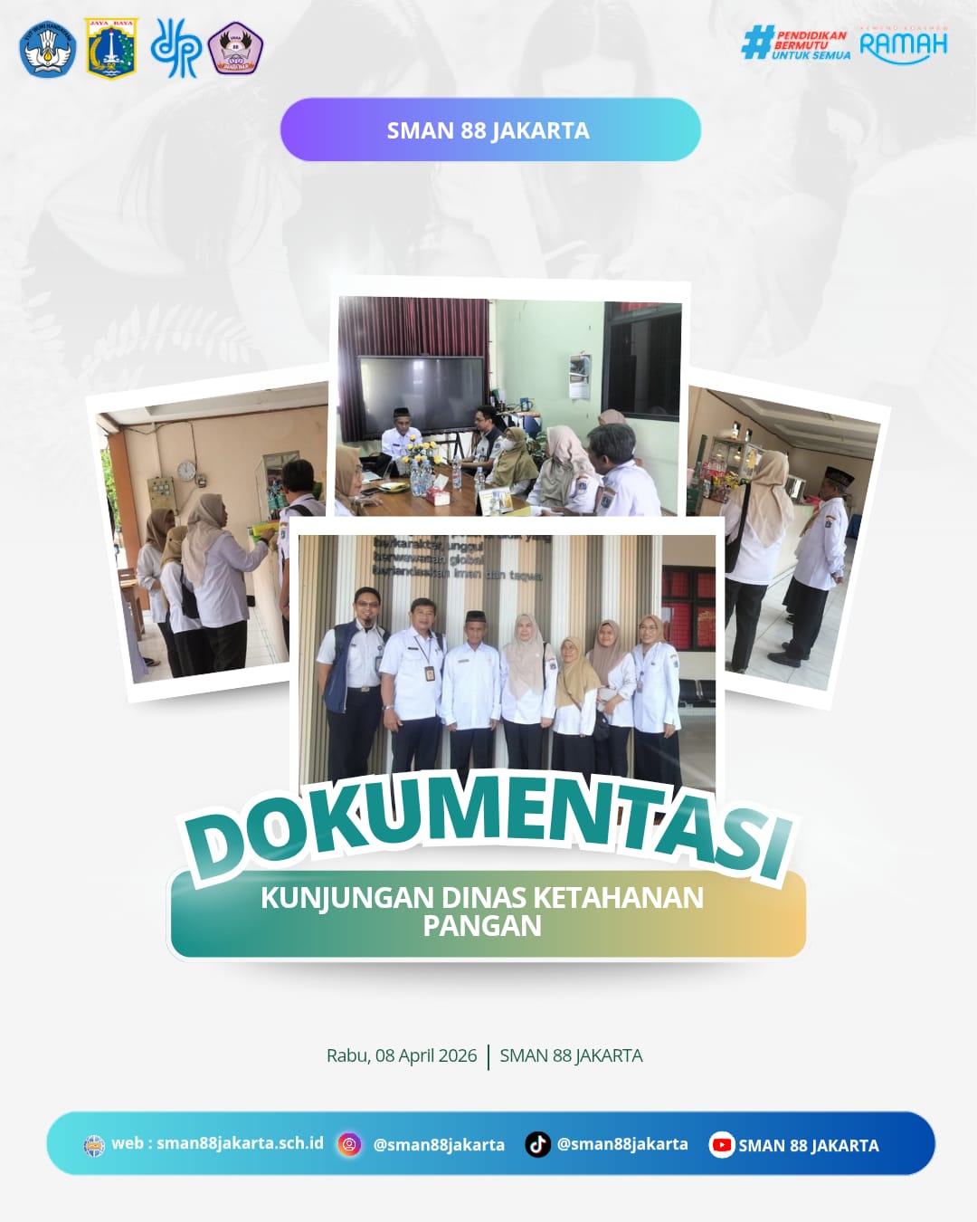 KUNJUNGAN DINAS KETAHANAN PANGAN