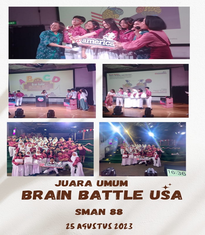 Juara Umum Brain Battle USA Edition
