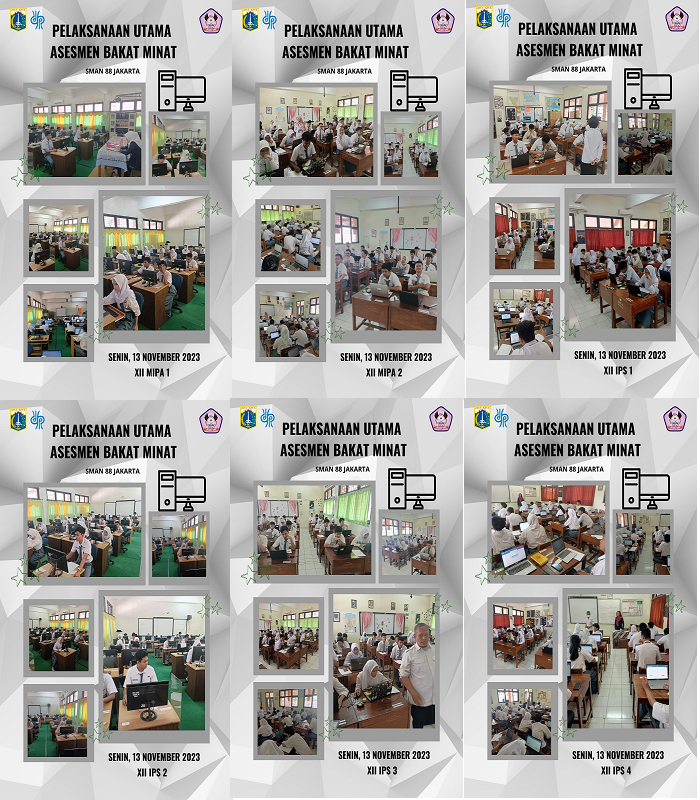 Pelaksanaan Utama ABM (Assesment Bakat Minat)