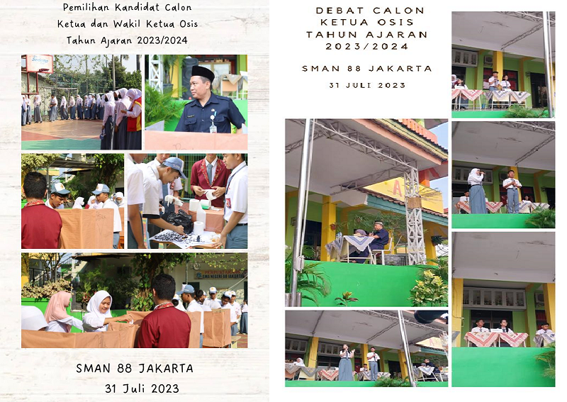 Pemilihan Calon Ketua dan Wakil OSIS Tahun Ajaran 2023-2024
