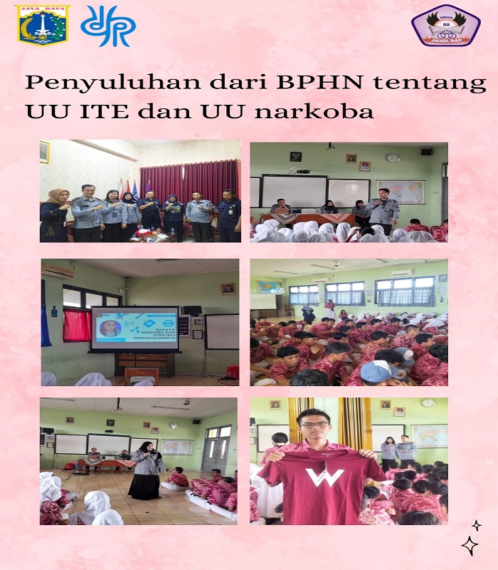 Penyuluhan dari BPHN tentang UU ITE dan UU Narkoba
