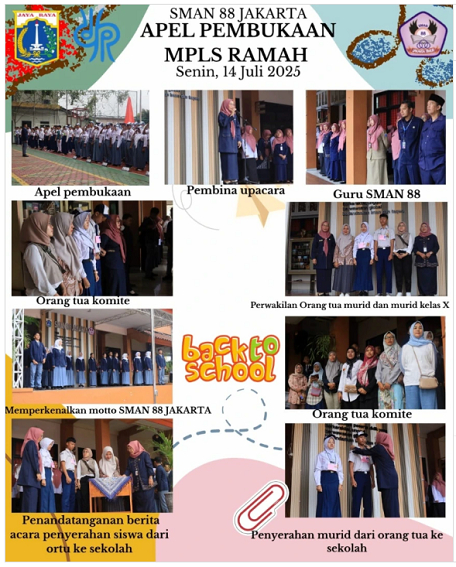 APEL PEMBUKAAN MPLS SMA NEGERI 88 JAKARTA TAHUN 2025/2026