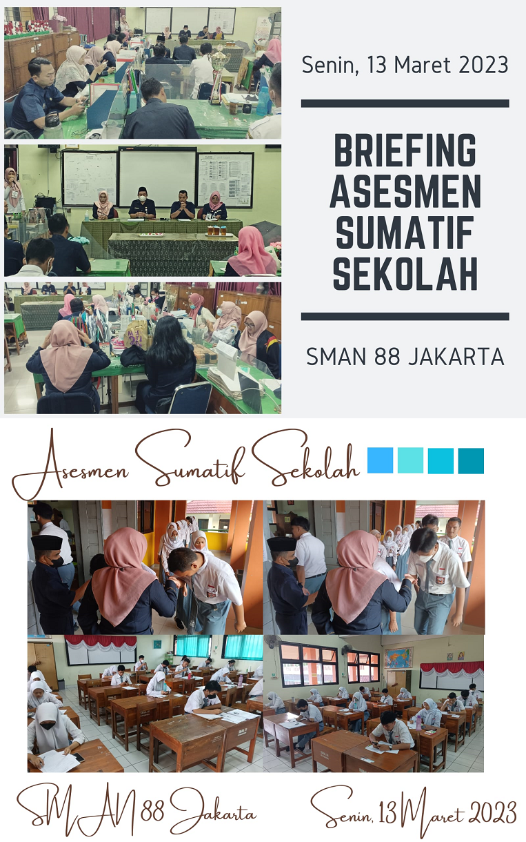 Briefing Persiapan dan Pelaksanaan Ujian Asesmen Sumatif Sekolah