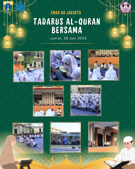 TADARUS BERSAMA DI SMAN 88 JAKARTA