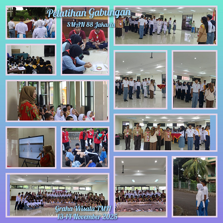 PELANTIKAN GABUNGAN EKSKUL SMAN 88 JAKARTA