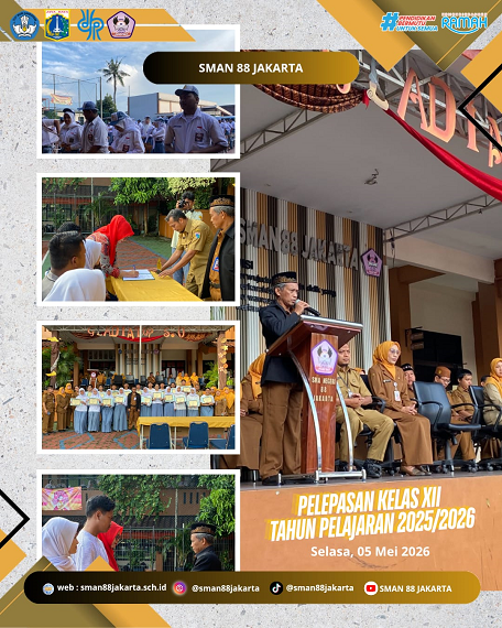 Pelepasan Murid Kelas XII Tahun Pelajaran 2025/2026
