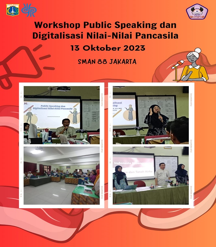 Workshop Public Speaking dan Digitalisasi Nilai-Nilai Pancasila