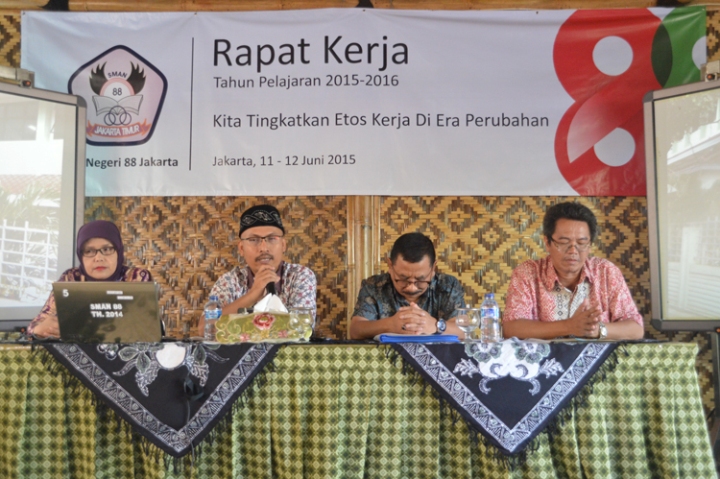 RAPAT KERJA SMA NEGERI 88 JAKARTA